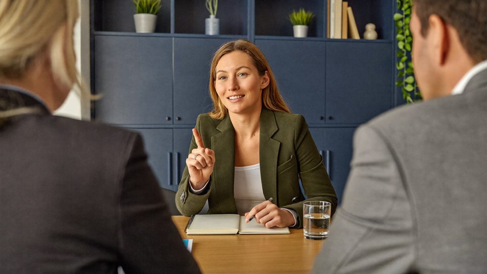 Advising a client on investments